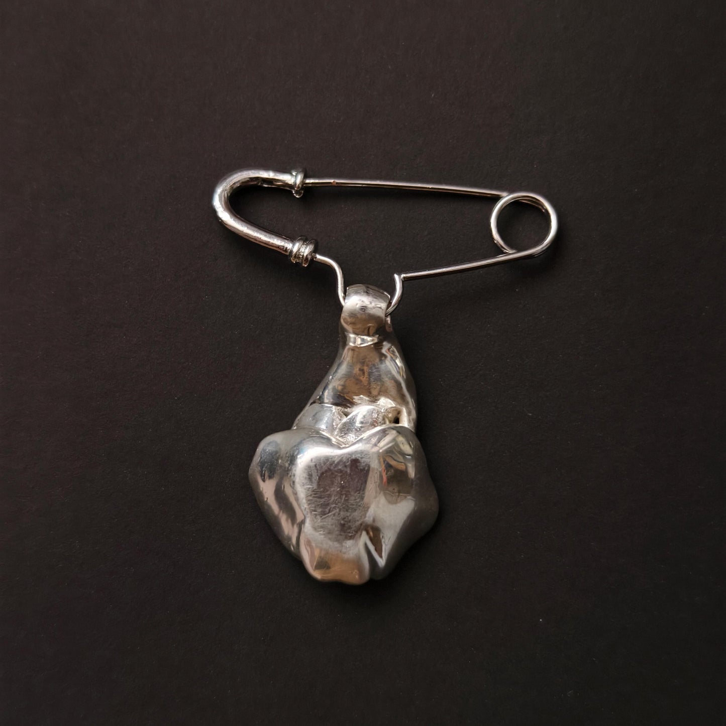 Handmade  Sterling Silver Brooch