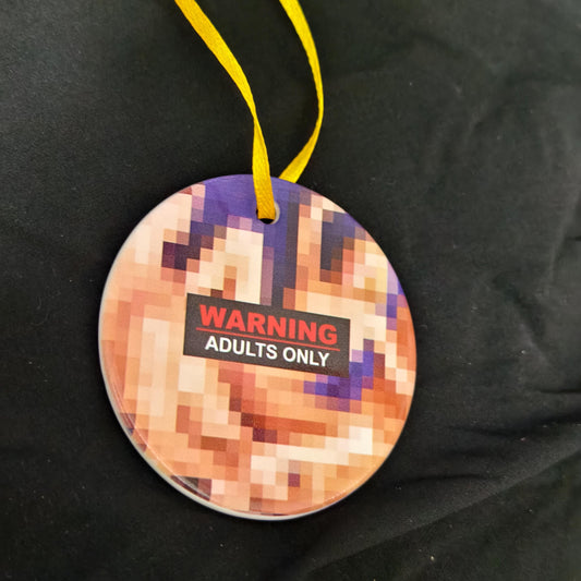 18+ Adult Christmas Ornament