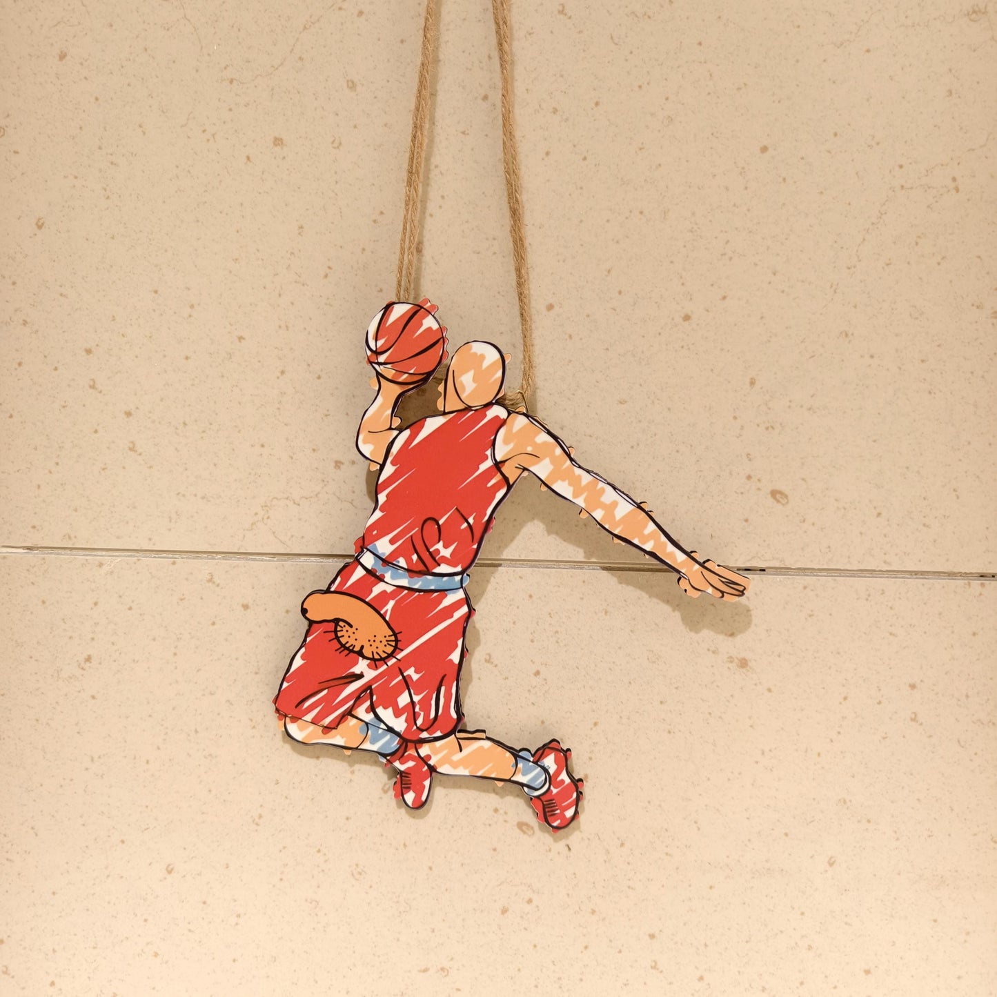 Adult Humor Basketball Nude Solid Wood Wall Art
