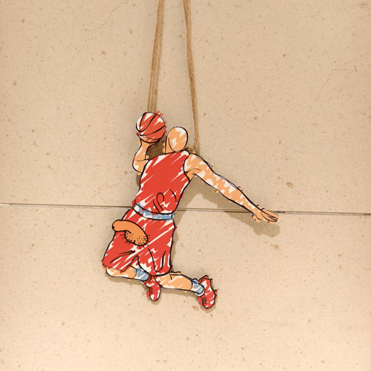 Adult Humor Basketball Nude Solid Wood Wall Art