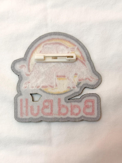 Bad Bull Fabric Pin Badge