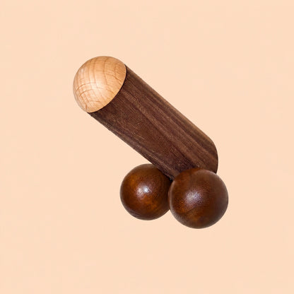 Wooden Penis Wall Hook