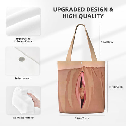 Abstract Female Form Canvas Tote Bag