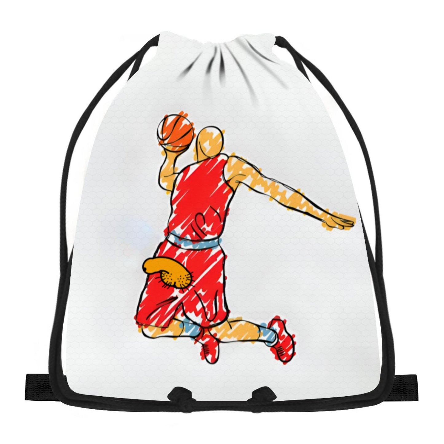 Basketball Drawstring Backpack