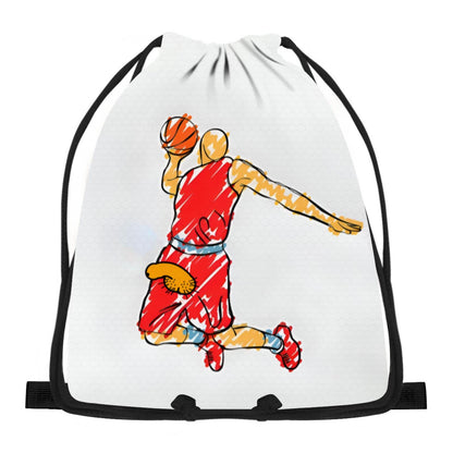 Basketball Drawstring Backpack
