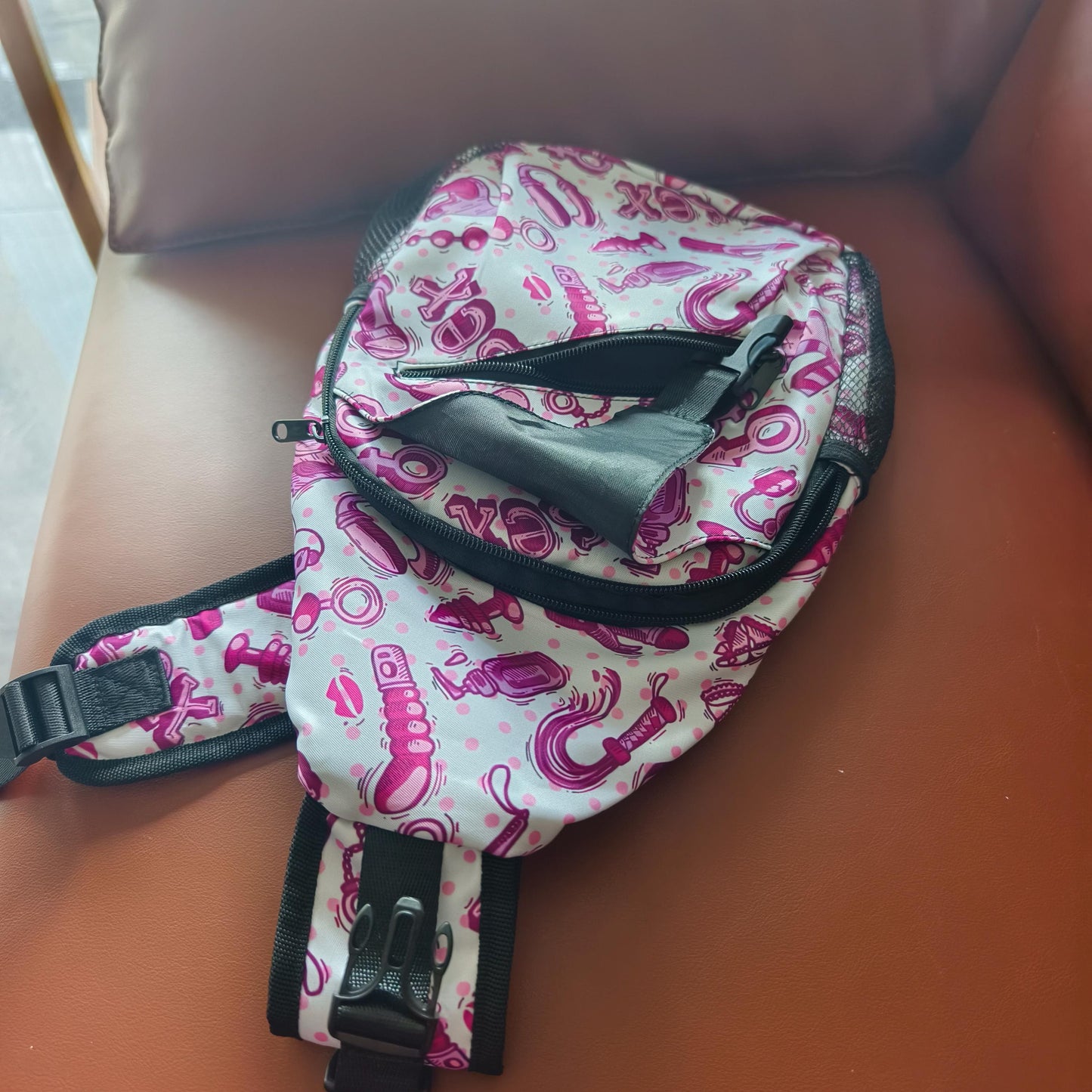 Naughty Humor Sling Bag – Funny Erotic-Themed Crossbody Bag