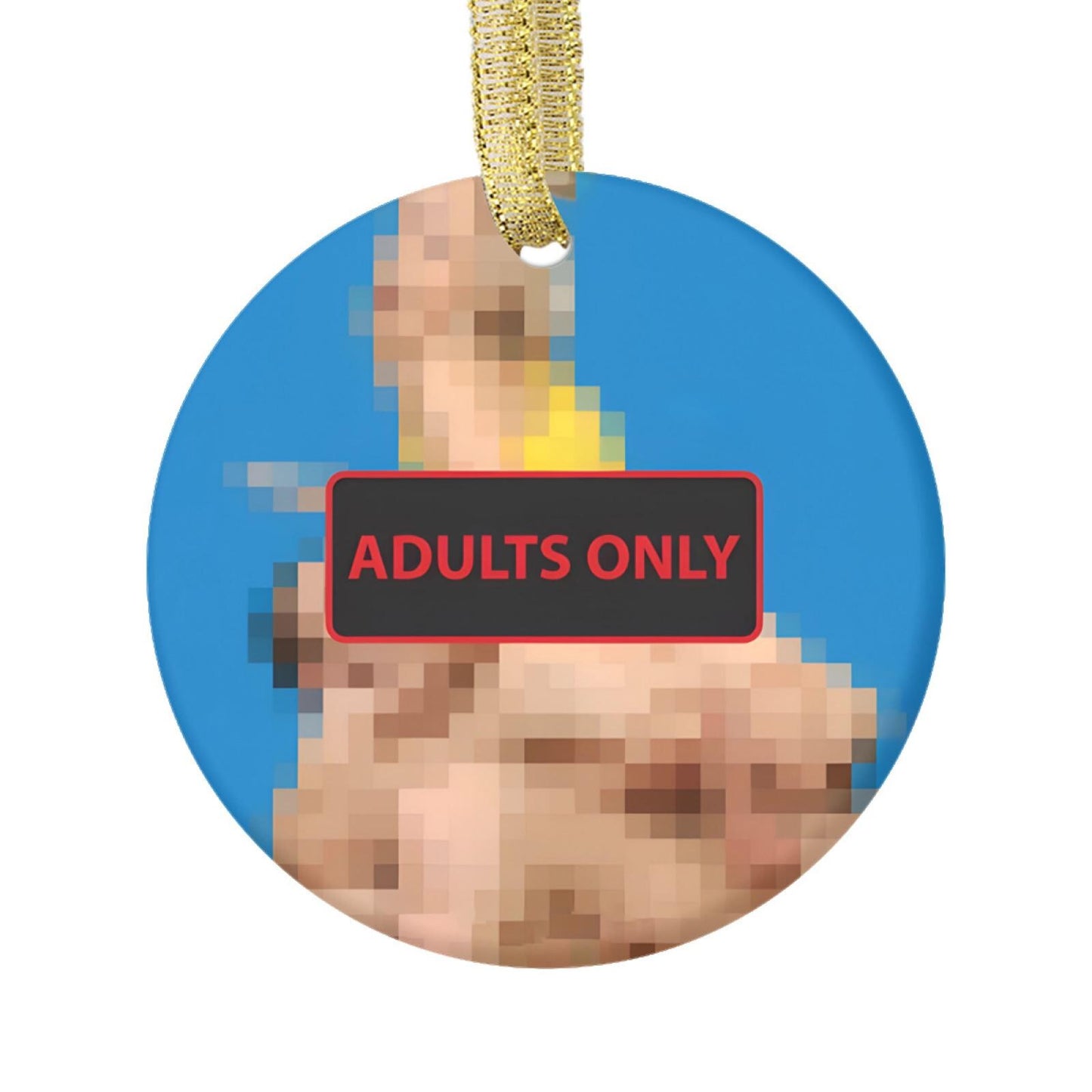 18+ Adult Christmas Ornament