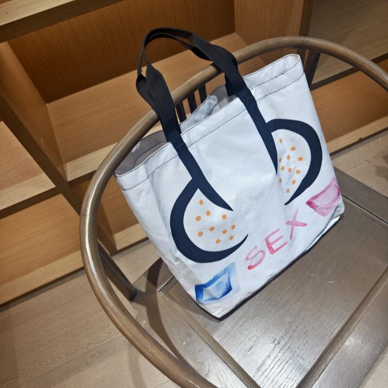 Quirky Canvas Tote
