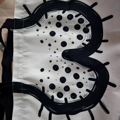 Penis Print Canvas Tote Bag