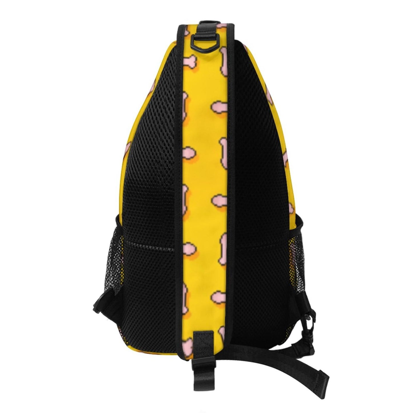 Pixel Penis Sling Bag – Funny Adult Humor Crossbody Bag