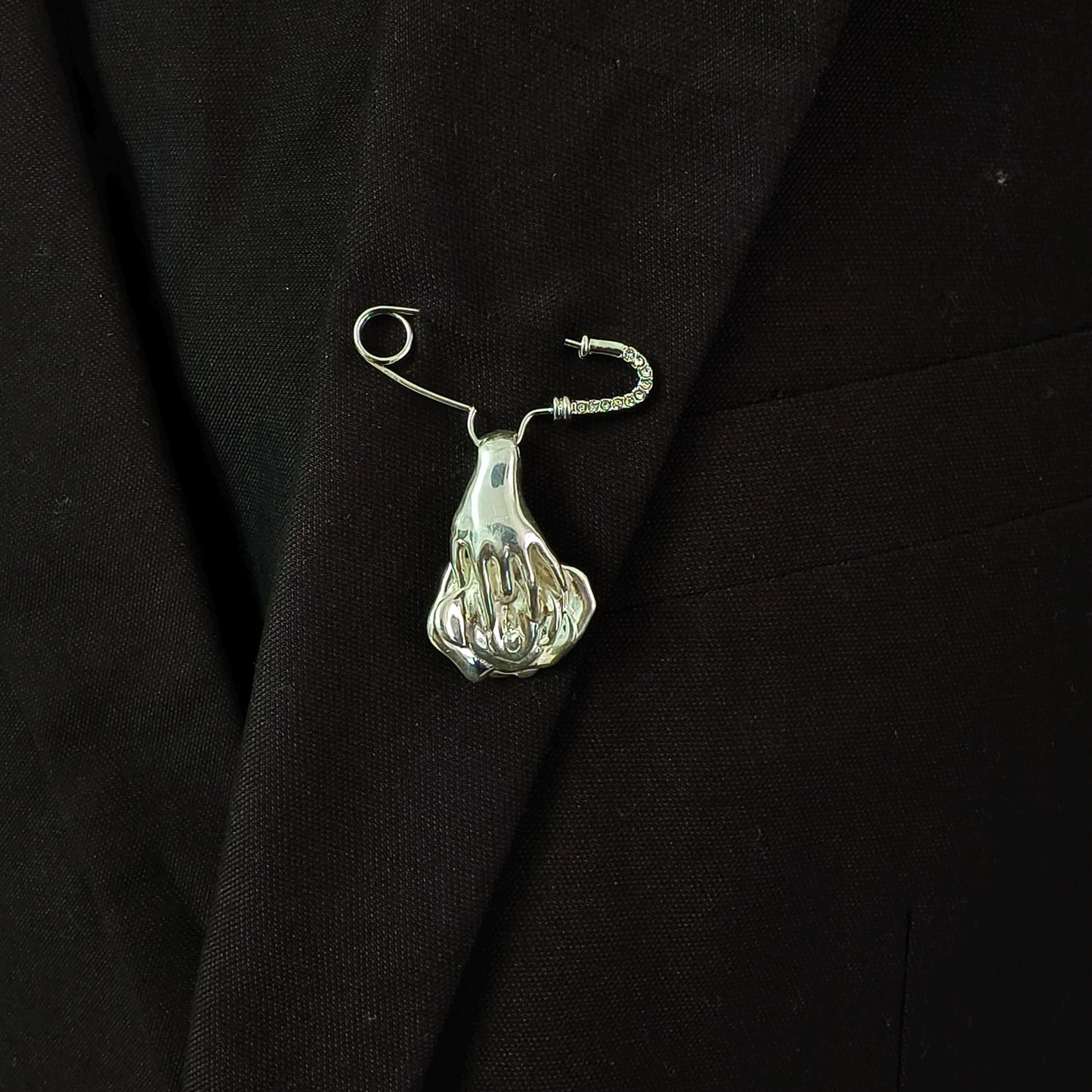 Handmade  Sterling Silver Brooch