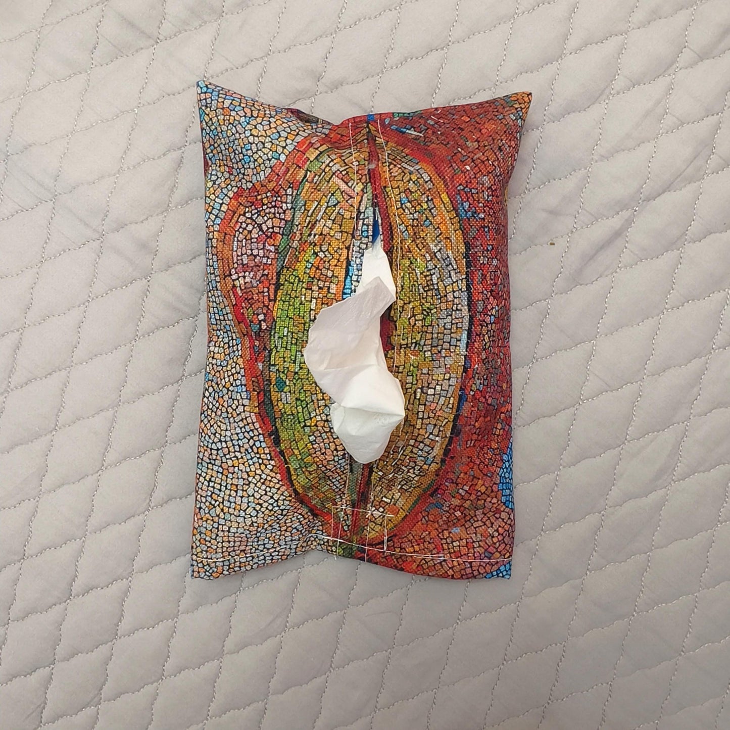 Abstract Erotic Art Tissue Box Cover – Adult Humor Decor