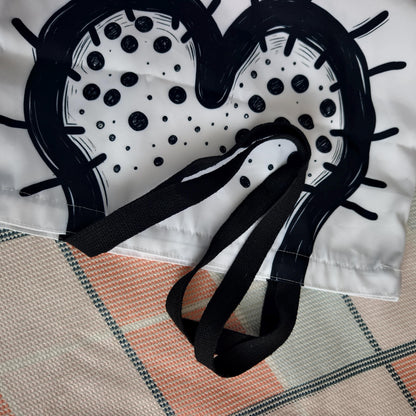 Penis Print Canvas Tote Bag