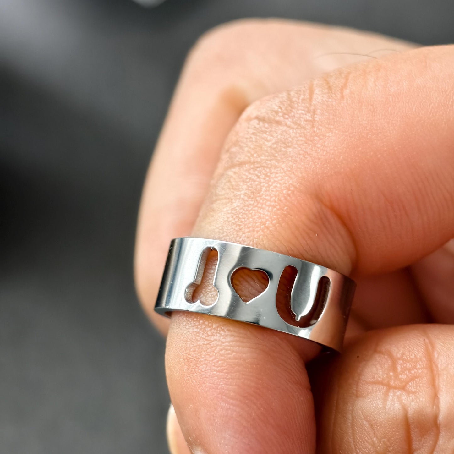 I Love You Symbol Ring