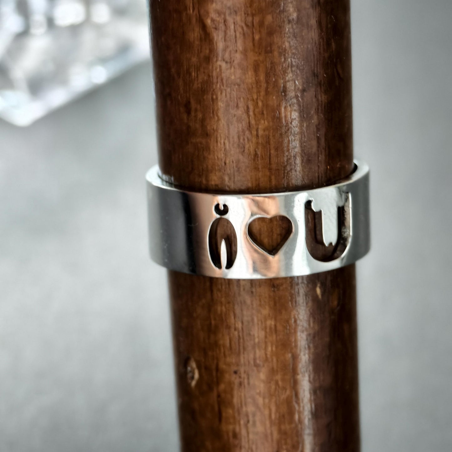 I Love You Symbol Ring